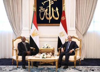 البرهان يلتقي السيسي في القاهرة البرهان يلتقي السيسي في القاهرة