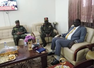 بادى يقف على الأوضاع العسكرية والأمنية بالاقليم بادى يقف على الأوضاع العسكرية والأمنية بالاقليم