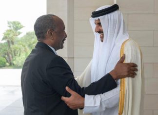 الشيخ تميم يبلغ البرهان رؤية قطر لحل الأزمة في السودان الشيخ تميم يبلغ البرهان رؤية قطر لحل الأزمة في السودان