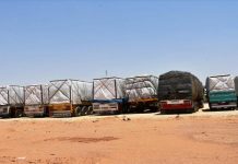 مصر.. منطقتان لوجستيتان لحل تكدس الشاحنات المتجهة للسودان مصر.. منطقتان لوجستيتان لحل تكدس الشاحنات المتجهة للسودان