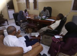 وزير الانتاج بالنيل الأبيض يلتقي وفد برنامج الموارد الطبيعية وزير الانتاج بالنيل الأبيض يلتقي وفد برنامج الموارد الطبيعية