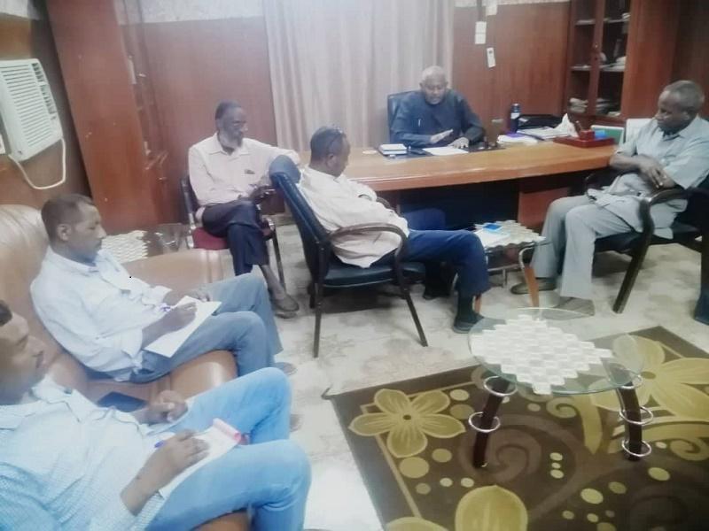 ترتيبات إنشاء قاعدة بيانات مرجعية لمشاريع وزارة البنى التحتية بالجزيرة ترتيبات إنشاء قاعدة بيانات مرجعية لمشاريع وزارة البنى التحتية بالجزيرة