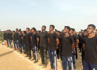 والي الشماليةيشهد تخريج الدفعة الاولى من المستنفرين بمروي والي الشماليةيشهد تخريج الدفعة الاولى من المستنفرين بمروي