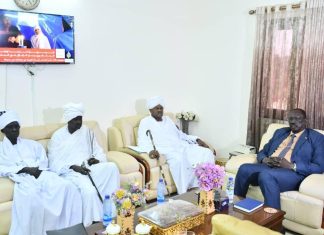 بادي يستمع لتنوير حول ترتيبات إجازة اللائحة التنظيمية لمجلس السلام بادي يستمع لتنوير حول ترتيبات إجازة اللائحة التنظيمية لمجلس السلام