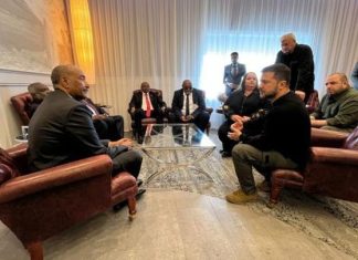 زيلينسكي والبرهان يناقشان الجماعات المسلحة الممولة من روسيا زيلينسكي والبرهان يناقشان الجماعات المسلحة الممولة من روسيا