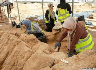 العثور على 4 قبور تعود لألفي عام ضمن أول مقبرة رومانية كاملة في غزة العثور على 4 قبور تعود لألفي عام ضمن أول مقبرة رومانية كاملة في غزة