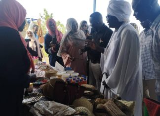 محافظ الرصيرص يتفقد معرض السلام الجوال بمنطقة قنيص شرق محافظ الرصيرص يتفقد معرض السلام الجوال بمنطقة قنيص شرق