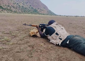 تنفيذ دورة الرماية الثالثة للمستنفرين من الجزيرة بدروة الفاو تنفيذ دورة الرماية الثالثة للمستنفرين من الجزيرة بدروة الفاو