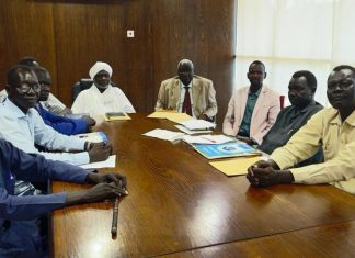 وزيرا المالية والتنمية يلتقيان بقيادات مجلس تنسيق شئون دينكا أبيي وزيرا المالية والتنمية يلتقيان بقيادات مجلس تنسيق شئون دينكا أبيي