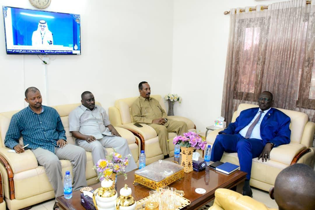 النيل الازرق ترحب بالمدير الجديد لمصرف المزارع النيل الازرق ترحب بالمدير الجديد لمصرف المزارع