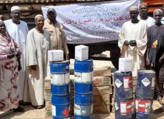 حملة مكافحة آفة القبورة والخنافس بشمال دارفور تدخل اسبوعها الثاني حملة مكافحة آفة القبورة والخنافس بشمال دارفور تدخل اسبوعها الثاني