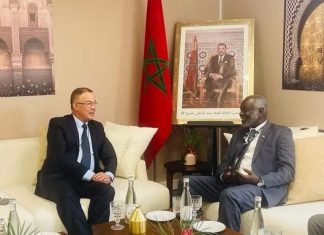 وزير المالية يعزي نظيره المغربي في أحداث الزلزال وزير المالية يعزي نظيره المغربي في أحداث الزلزال