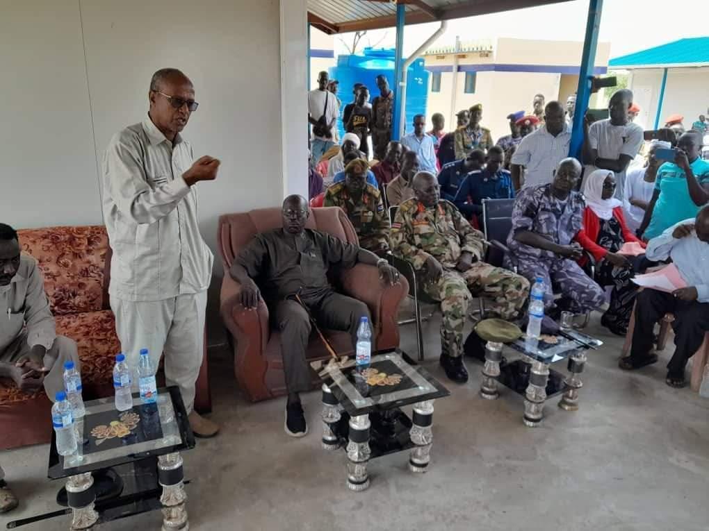 اجتماع مشترك للجنتي أمن محلية الجبلين ومقاطعة الرنك