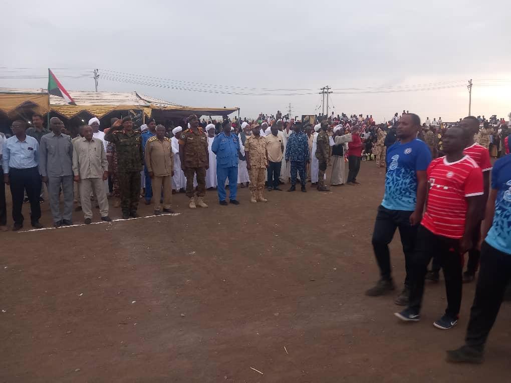 والى القضارف يشهد تخريج مستنفرى محلية الفشقة