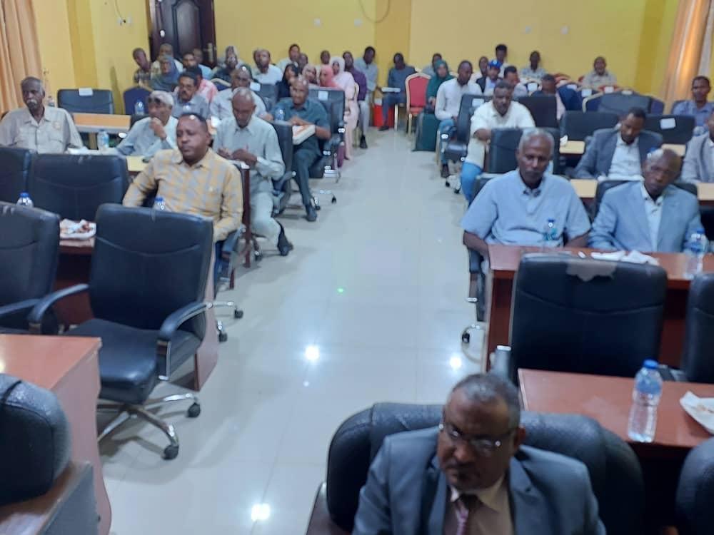 ورشةعمل لمعالجة انحسار مياه النيل عن محطة مياه عطبرة القديمة