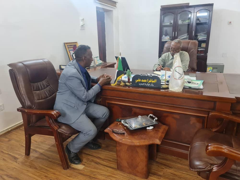 والي الشمالية يطلع علي جهود الشباب والرياضةلإسناد القوات المسلحة