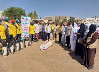 صندوق إعانة المرضى الكويتي يدعم التصدي للإسهالات بمدني صندوق إعانة المرضى الكويتي يدعم التصدي للإسهالات بمدني