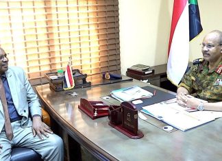 جابر يلتقي وكيل وزارة الثروة الحيوانية جابر يلتقي وكيل وزارة الثروة الحيوانية