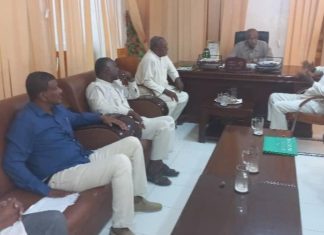 وفد وزارة المالية بالولاية الشمالية يزور محلية وادي حلفا وفد وزارة المالية بالولاية الشمالية يزور محلية وادي حلفا