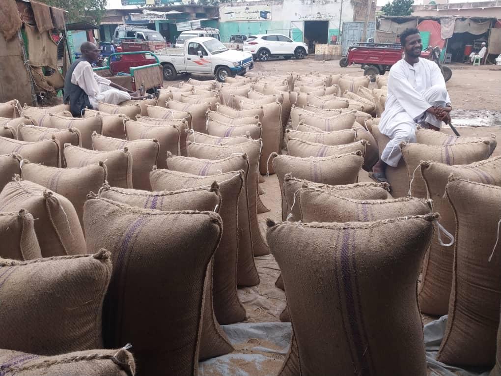 إنخفاض فى أسعار السمسم بالقضارف لعدم توفر السيولة