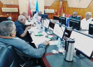 إجتماع مشترك بين ولاية الجزيرة وجهاز الإستثمار بالضمان الإجتماعي إجتماع مشترك بين ولاية الجزيرة وجهاز الإستثمار بالضمان الإجتماعي