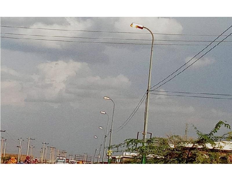 إكتمال إنارة الطرق الرئيسة بمدينة المناقل