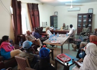 مفوضية شئون اللاجئين تتفقد اللاجئين الجنوبيين بالجبلين مفوضية شئون اللاجئين تتفقد اللاجئين الجنوبيين بالجبلين