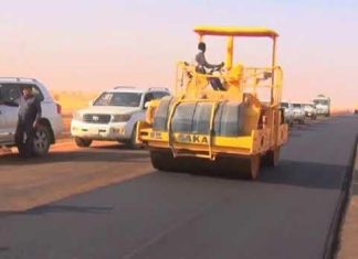 بدء صيانة طريق كوستي – تندلتي ودعشانا بدء صيانة طريق كوستي - تندلتي ودعشانا