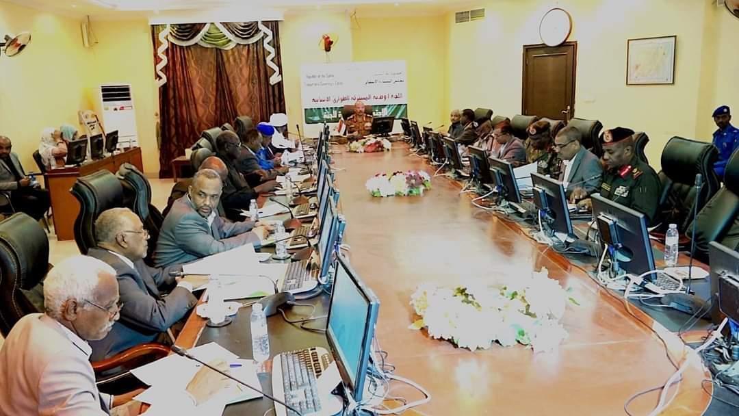 إبراهيم جابر يترأس اجتماع اللجنة الوطنية المشتركة للطوارئ الإنسانية إبراهيم جابر يترأس اجتماع اللجنة الوطنية المشتركة للطوارئ الإنسانية