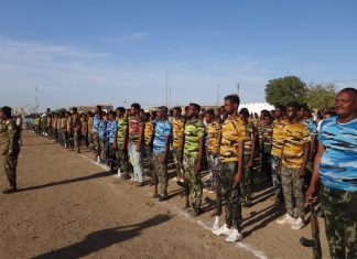 والي الشمالية يشهد تخريج مستنفرين بمحلية دنقلا والي الشمالية يشهد تخريج مستنفرين بمحلية دنقلا