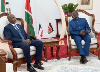 رئيس مجلس السيادة يصل نيروبي رئيس مجلس السيادة يصل نيروبي