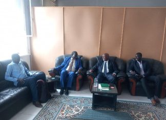 وفدالمجلس الأعلى لتنسيق شؤون دينكاأبيي بالسودان يجتمع مع وزيرالحكم الاتحادي وفدالمجلس الأعلى لتنسيق شؤون دينكاأبيي بالسودان يجتمع مع وزيرالحكم الاتحادي