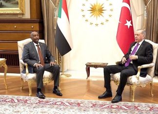 الرئاسة التركية: اتصال هاتفي بين اردوغان والبرهان الرئاسة التركية: اتصال هاتفي بين اردوغان والبرهان