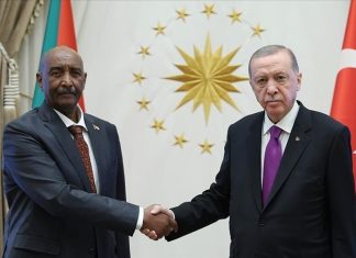 أردوغان والبرهان يبحثان التطورات الأخيرة في غزة أردوغان والبرهان يبحثان التطورات الأخيرة في غزة