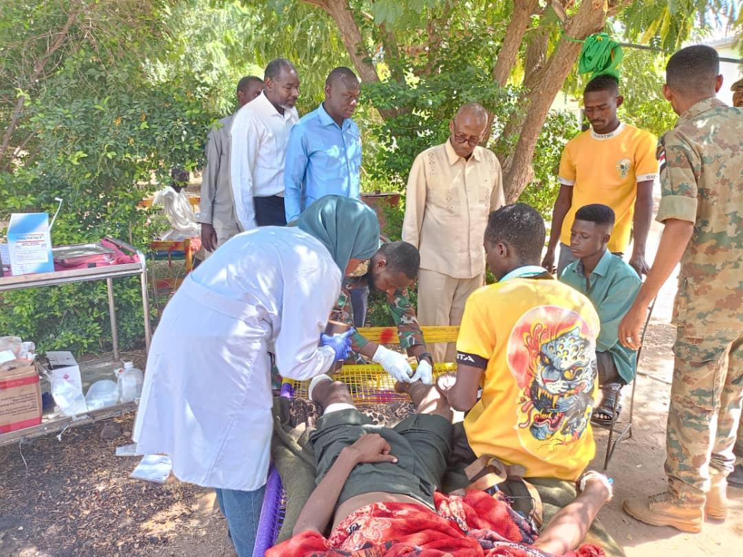 محلية كوستي تتفقد مصابي وجرحى القوات المسلحة محلية كوستي تتفقد مصابي وجرحى القوات المسلحة