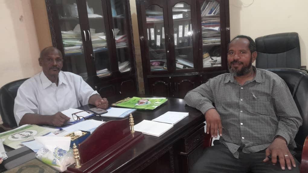 وزير الصحة بنهر النيل يلتقي عميد كليةالطب بجامعة مأمون حميدة وزير الصحة بنهر النيل يلتقي عميد كليةالطب بجامعة مأمون حميدة