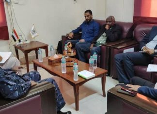 وزير الصحة الإتحادي المكلف يلتقي رئيس لجنة إزالة التلوث البيئي وزير الصحة الإتحادي المكلف يلتقي رئيس لجنة إزالة التلوث البيئي