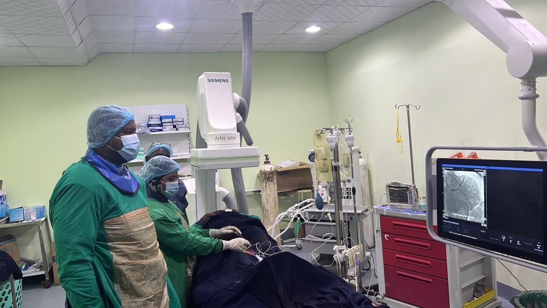 وصول قسطرة القلب لمركز مدني لأمراض وجراحة القلب بدعم إتحادي وصول قسطرة القلب لمركز مدني لأمراض وجراحة القلب بدعم إتحادي