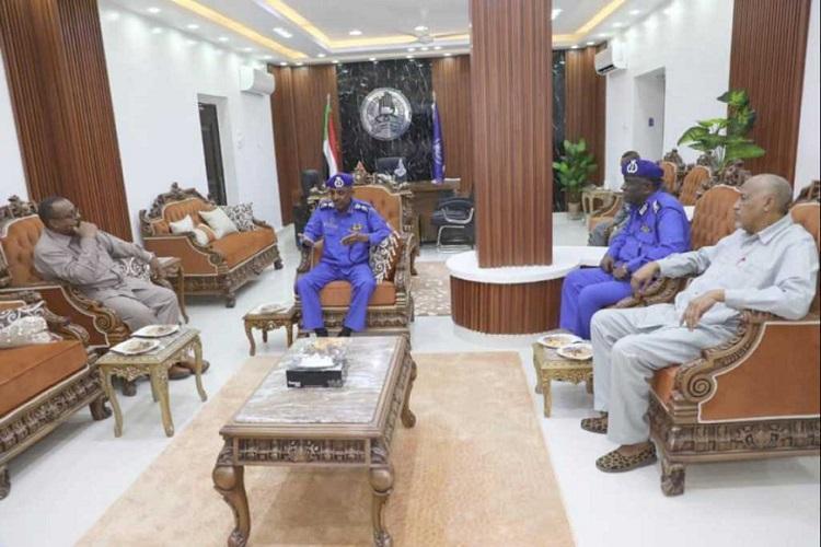 مديرعام الشرطة يبحث مع والي شمال كردفان الاوضاع الامنيةوالجنائية مديرعام الشرطة يبحث مع والي شمال كردفان الاوضاع الامنيةوالجنائية
