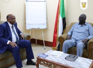 لقاء بين عقار ورئيس الوزراء حول لقاء مرتقب لولاة الولايات لقاء بين عقار ورئيس الوزراء حول لقاء مرتقب لولاة الولايات