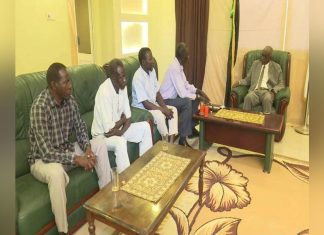 والي كسلا يلتقي مجلس عموم قبائل النوبة بالولاية والي كسلا يلتقي مجلس عموم قبائل النوبة بالولاية