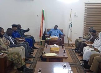 والي الشمالية بالإنابة يلتقي وفد مبادرة الحلول المستدامة للنزوح واللجوء والي الشمالية بالإنابة يلتقي وفد مبادرة الحلول المستدامة للنزوح واللجوء