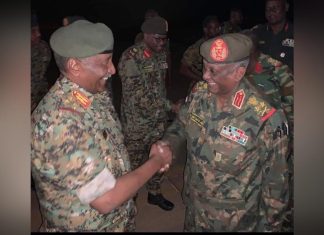 البرهان والعطا يضعان ترتيبات دحر ما تبقى من الدعم السريع البرهان والعطا يضعان ترتيبات دحر ما تبقى من الدعم السريع