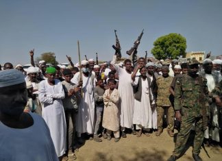 النيل الأزرق: محافظ الرئاسة يتسلم الدفعة الأولى من المستنفرين النيل الأزرق: محافظ الرئاسة يتسلم الدفعة الأولى من المستنفرين