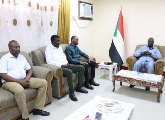 نائب رئيس مجلس السياده يؤكد على دور الشباب فى الاعمار نائب رئيس مجلس السياده يؤكد على دور الشباب فى الاعمار