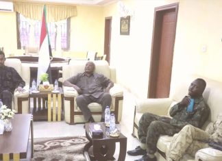 وفد كتيبة البراء بن مالك يصل إلى ولاية القضارف وفد كتيبة البراء بن مالك يصل إلى ولاية القضارف