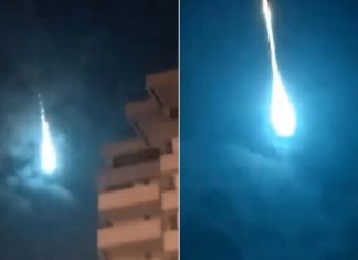 ماذا يخبرنا اللون الأزرق الذي نتج عن احتراق نيزك في سماء البرتغال؟ ماذا يخبرنا اللون الأزرق الذي نتج عن احتراق نيزك في سماء البرتغال؟