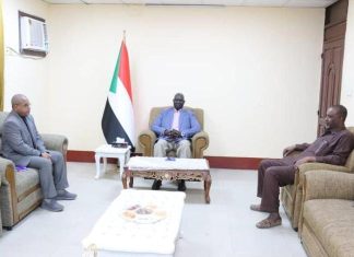 نائب رئيس مجلس السيادة يلتقي أمين عام ديوان الزكاة نائب رئيس مجلس السيادة يلتقي أمين عام ديوان الزكاة