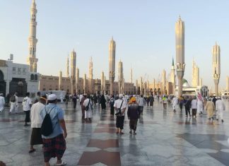 وصول الفوج الثاني من الحجاج السودانيبن للمدينة المنورة وصول الفوج الثاني من الحجاج السودانيبن للمدينة المنورة