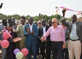 تدشين مشروع جديد بين جنوب السودان ومصر تدشين مشروع جديد بين جنوب السودان ومصر